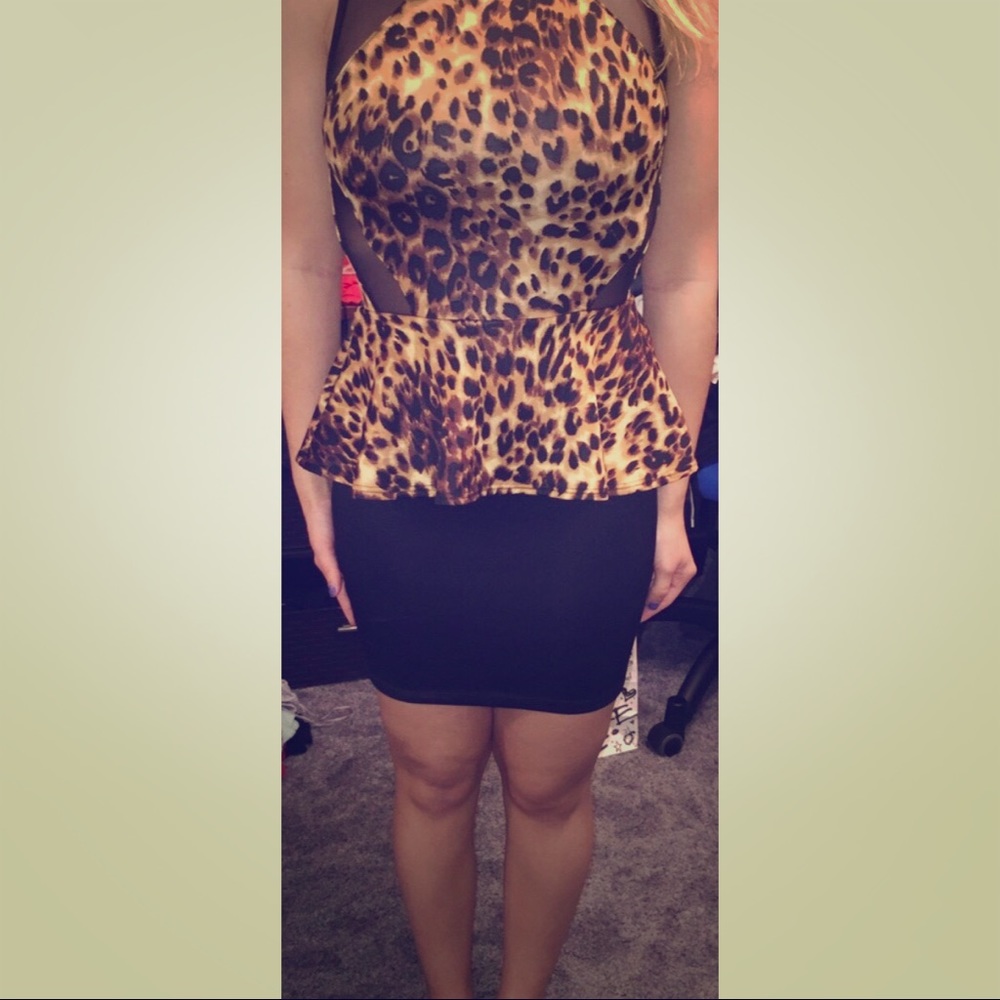 🐆 Sexy Leopard Print Dress 🐆